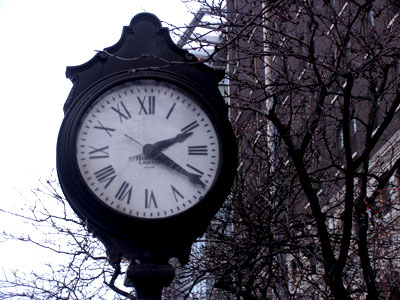 Twice a day this clock is correct.