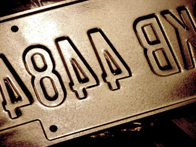 After having the same license plates for such a long time, I`m not sure I`ll ever be able to memorize my new number.