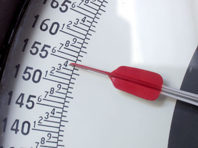 I was distressed when I saw this, then I remembered that my winter coat, hat, scarf and gloves weighed 4 pounds.