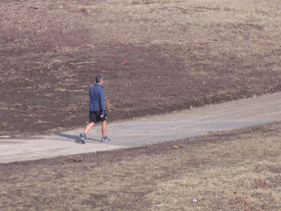 It will be four months before I consider wearing shorts.