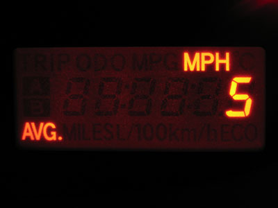 You really don`t want to get stuck driving behind me.