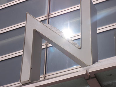 It`s slowly melting.