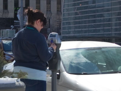 Parking meters now accept credit cards, the better to take your money.