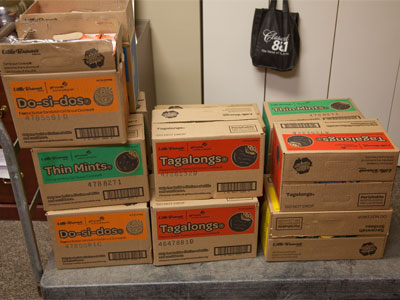 The Girl Scout cookies I wanted.