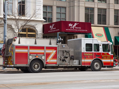 Coming back from lunch, I find this.  Should I go inside?