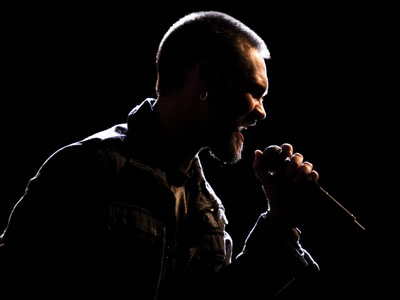 Thanks to backstage access, I can get shots like this.