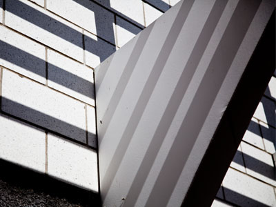 On the sunny side of the street.