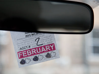 I`ve paid my parking fee for March and have yet to receive a new permit.  But otherwise, I LOVE my parking garage.