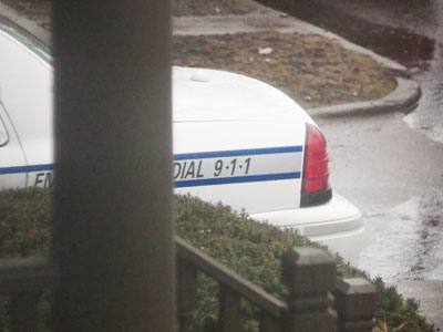 The advantage of having a cute girl living next door is that the police make frequent patrols to her front porch.
