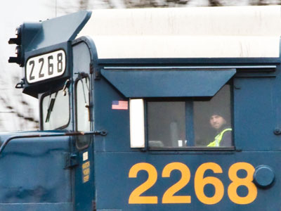 I got a gal in Dallas, I wave at when I go through.  I got a gal in Tulsa, that I toot my whistle to.  JOHNNY CASH