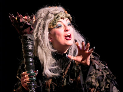 What show has an evil witch?