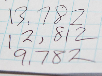 Later it was this much.