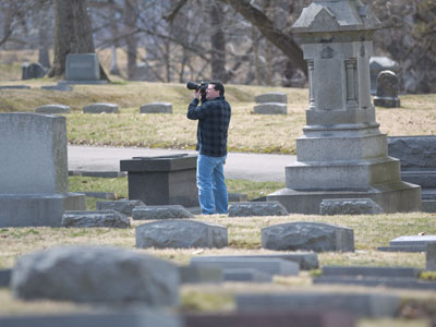 Woodland Cemetery is a picturesque place.