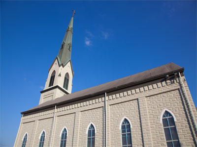 Here`s the church, here`s the steeple, open the doors and trip the burglar alarm.