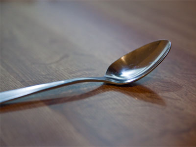 It was a day when a photo of a spoon was necessary.