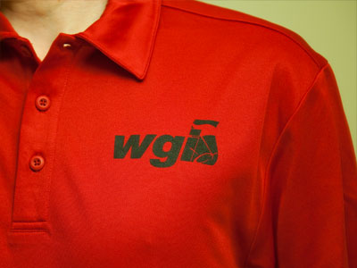 I`m not sure red is my color, but I`m ready to take pictures at the percussion and color guard world championships!