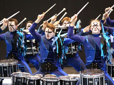 Today I took 4,238 photos of percussion ensembles at the WGI World Championships.  This will be a busy weekend!
