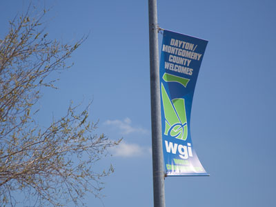 The color guard world championships start on Thursday!