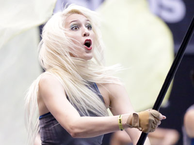 But most of all, my pictures can never capture the fun and excitement of color guard that brings the crowd to its feet.