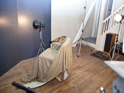 He asked to take my portrait, so I stood here a long time -- penance for all of the pictures I`ve taken of other people.