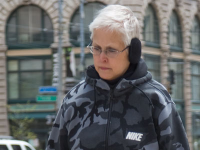 It was chilly today.  But not that chilly.