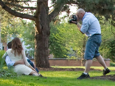 As this couple got their picture taken . . . 