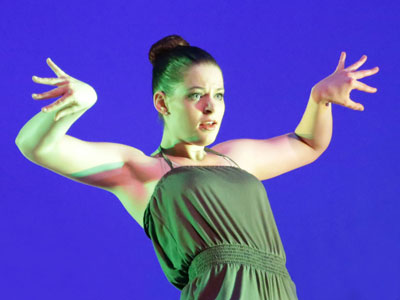 I went to the same dance recital two nights in a row.