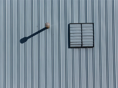 Bright sunlight brings with it dark shadows.