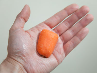This was in my bag of `baby carrots.`  Childhood obesity is real!