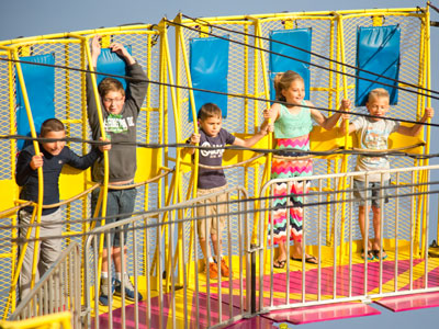 I`m not sure everyone in this picture is having fun.