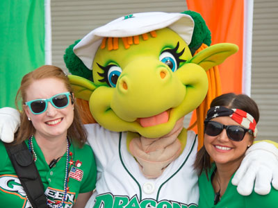 There are two redheads in this picture.