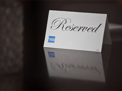 Table for one by the window, please.