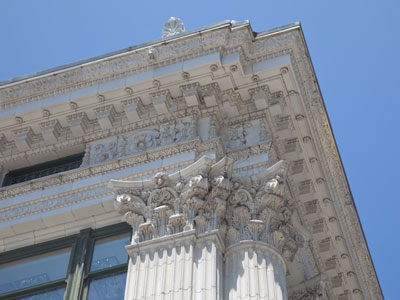 This building is still standing -- for now.