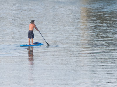 Far from the madding crowd.