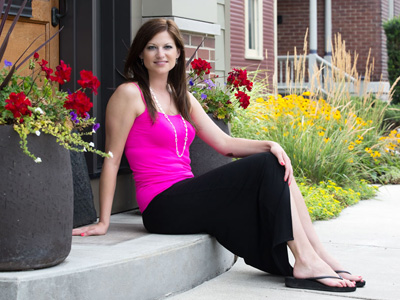 What`s her favorite color?  She drives a pink pickup truck.