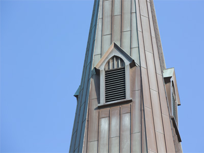 Here`s the church, here`s the steeple.