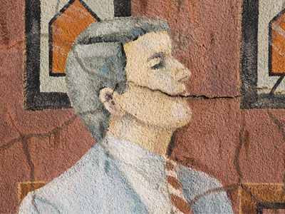 His name is Al Fresco.  Art majors are laughing right now.