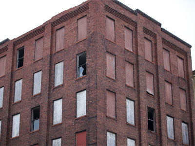 Ugly new buildings are being constructed all over downtown.  Why not reuse the ugly old buildings?