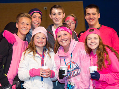 They had youthful enthusiasm to protect them from the cold rain.  I just got wet.