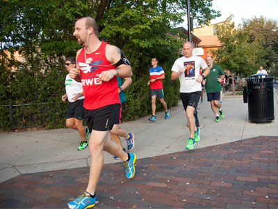 And then I was trampled by a herd of healthy people.