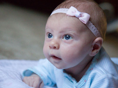 Welcome to the world, blue eyes.