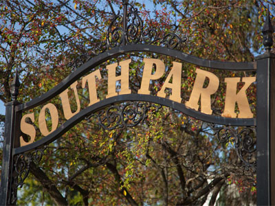 I walked through someone else`s neighborhood today.