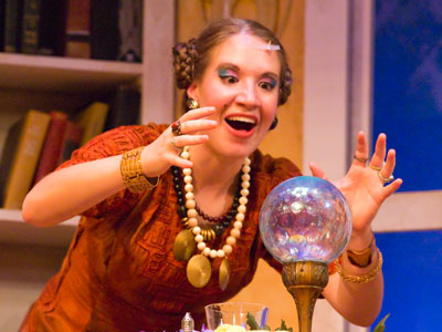 One character on stage was always `over the top.`