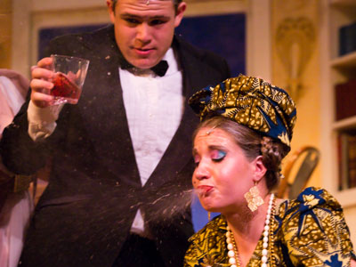 I knew it was coming and got out of the way just in time.