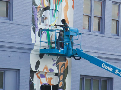 This building ALREADY WAS painted creatively.