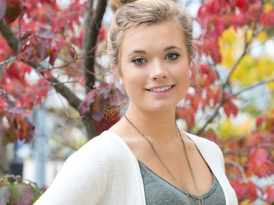 Someone nearby asked, `Are you a model?`  I answered, `No, but she is.`  I get that question all the time.