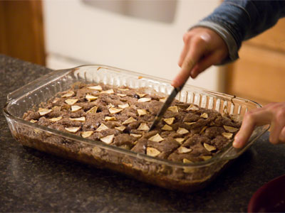 I had to be held back from the dessert.