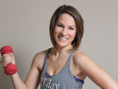 And she`s strong too.