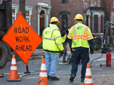 Welcome to my street.