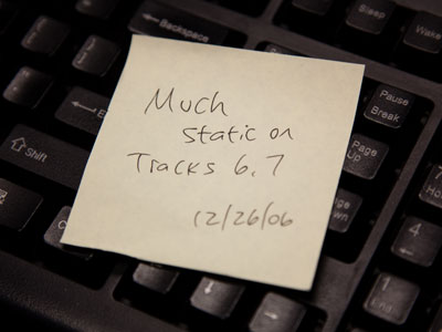 Today I ran across a note from my younger self.